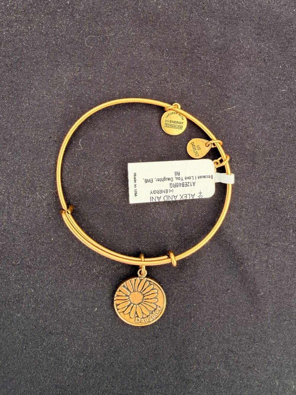 NWT Alex and Ani "Daughter" Bracelet